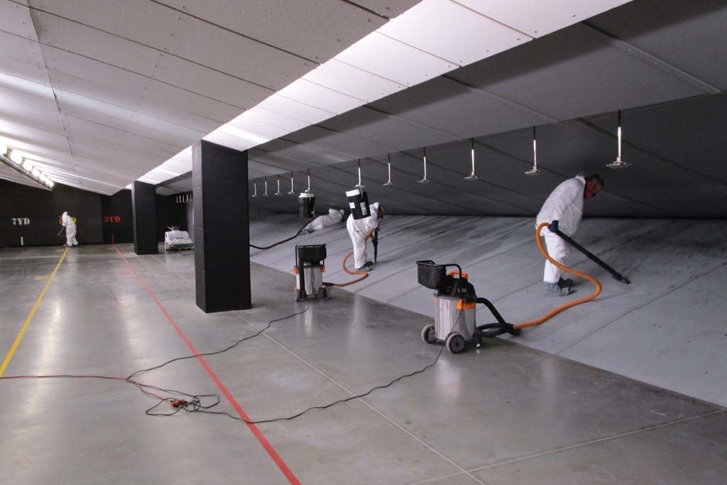 Rifle and Pistol Range cleaning