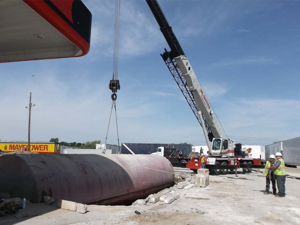 petroleum storage tanks
